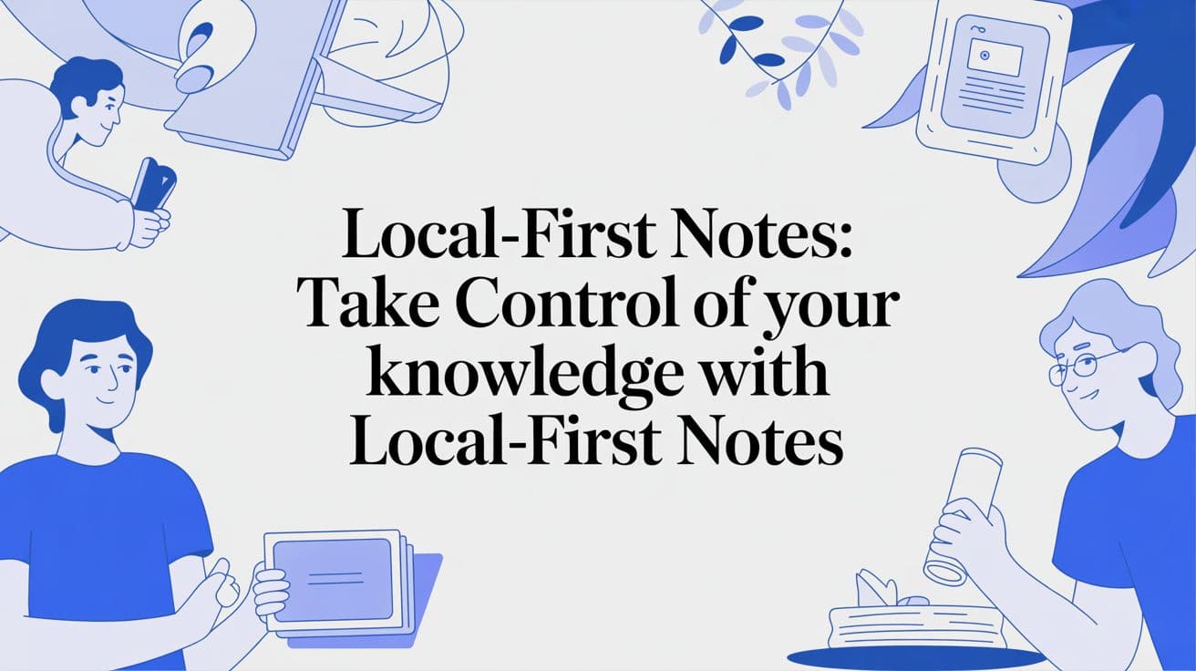 Local-First Video Notes: Own Your Knowledge