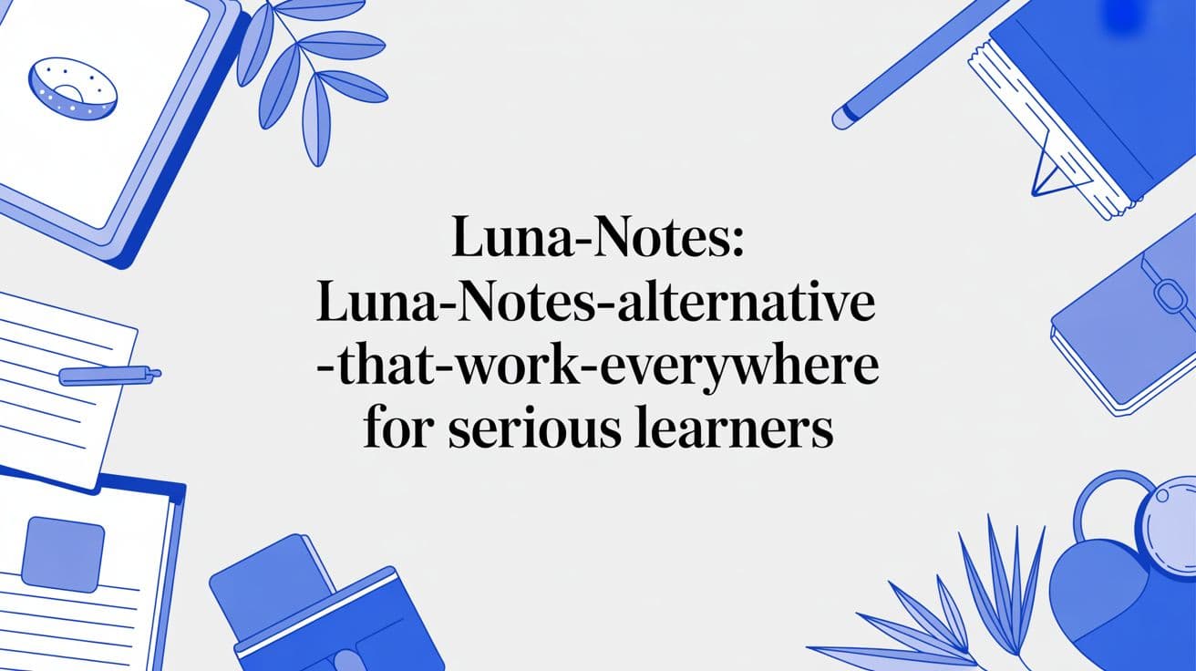 The Best Luna Notes Alternative That Works Everywhere