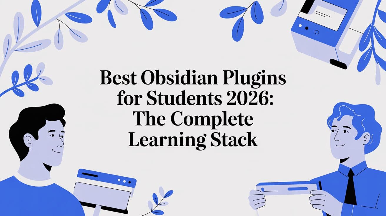Best Obsidian Plugins for Students in 2026