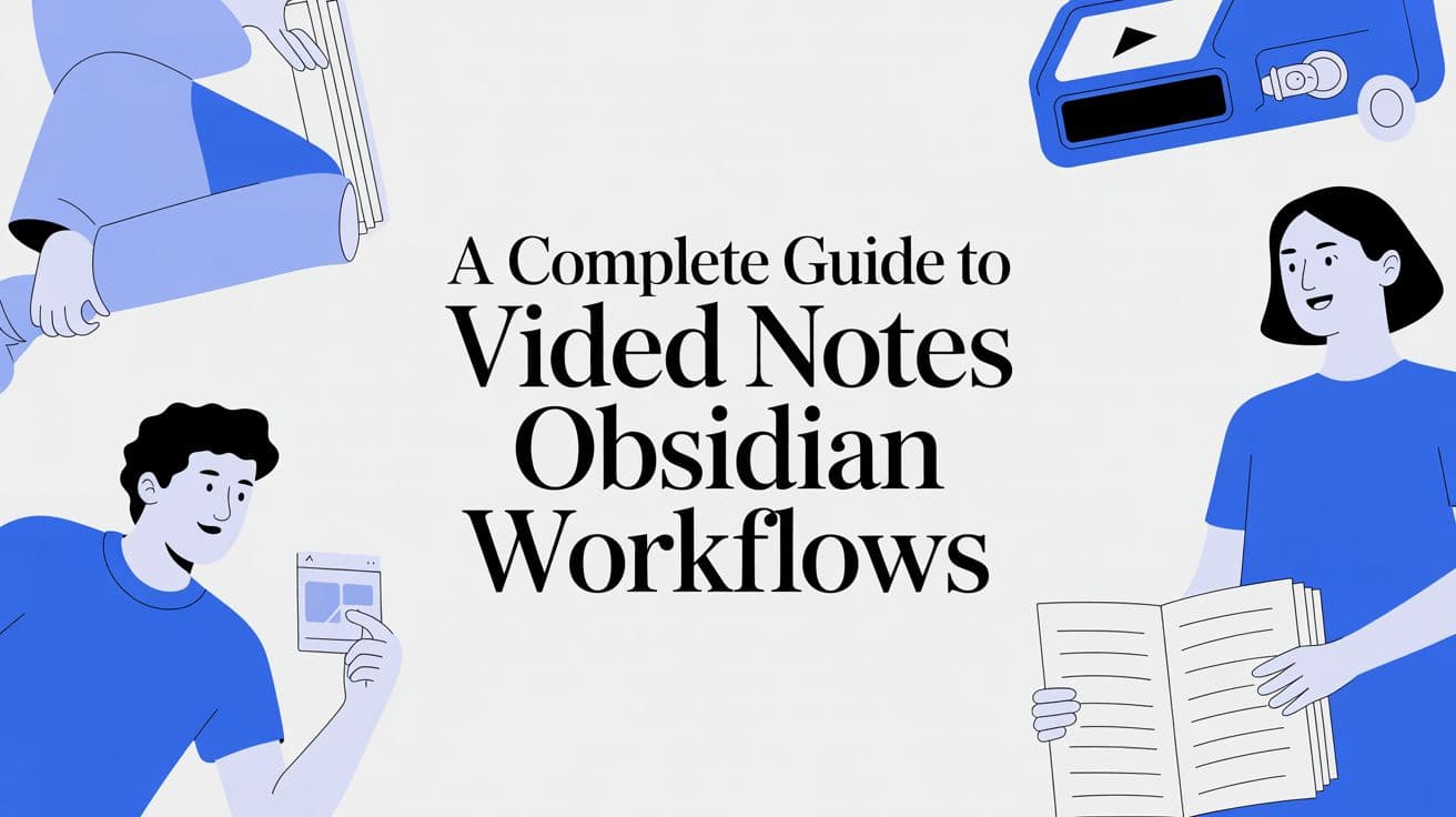 Obsidian Video Notes: The Complete Setup Guide