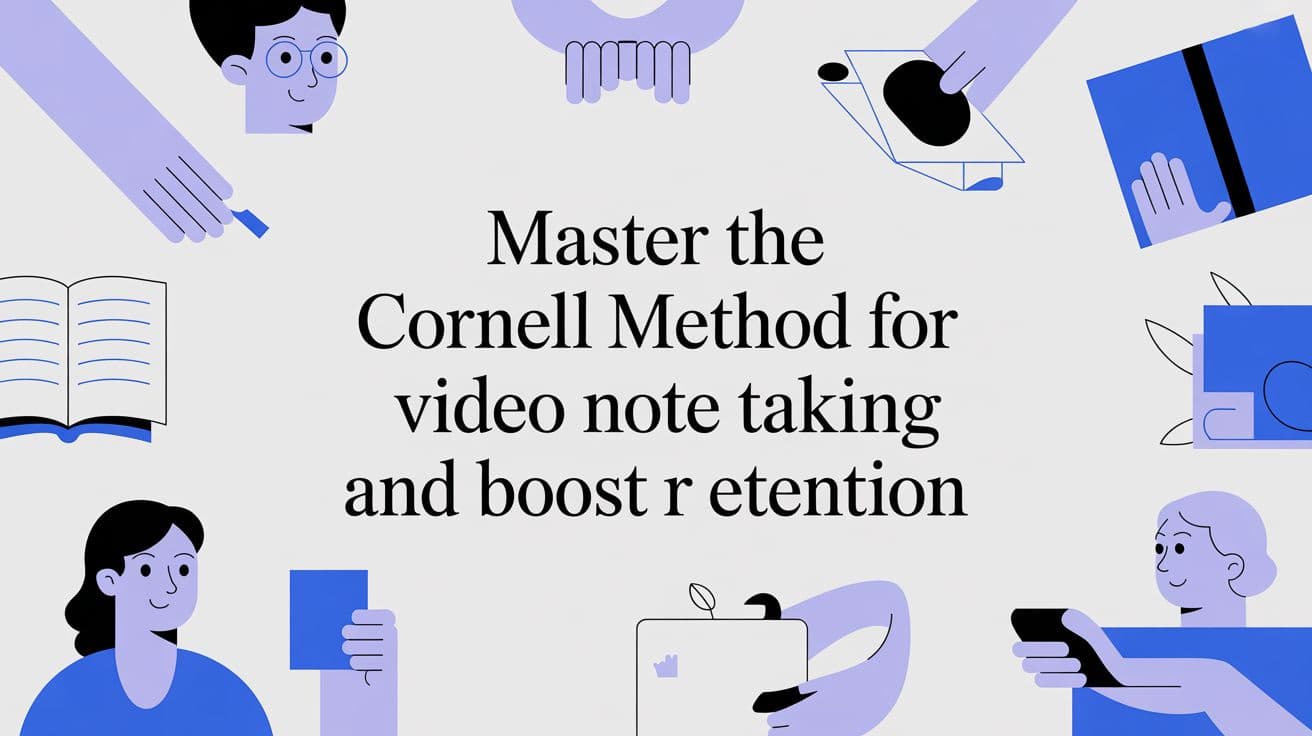 Cornell Method for Better Video Notes