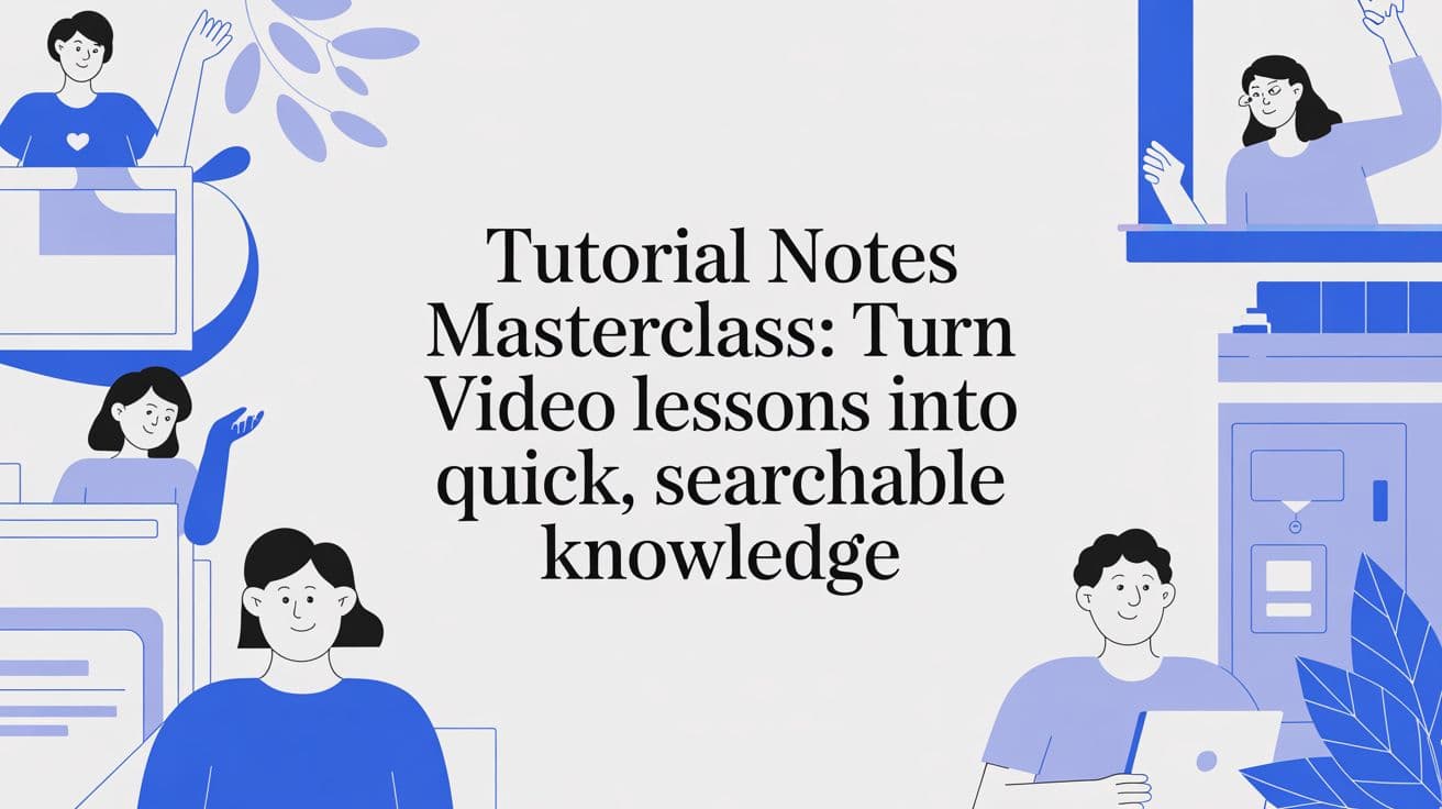 How to Take Notes on Video Tutorials