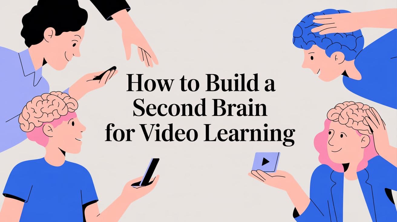Building a second brain from video content