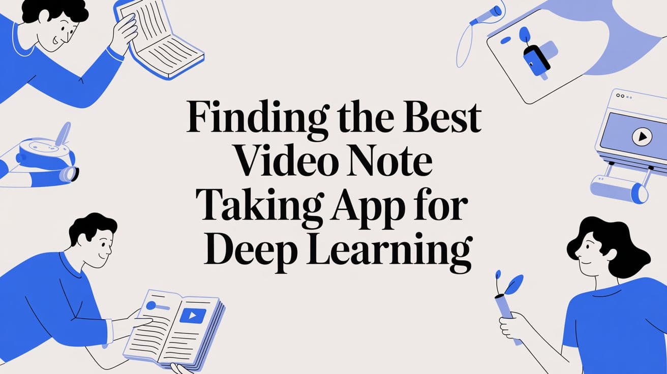 Best Video Note Taking App for Students and Self-Learners